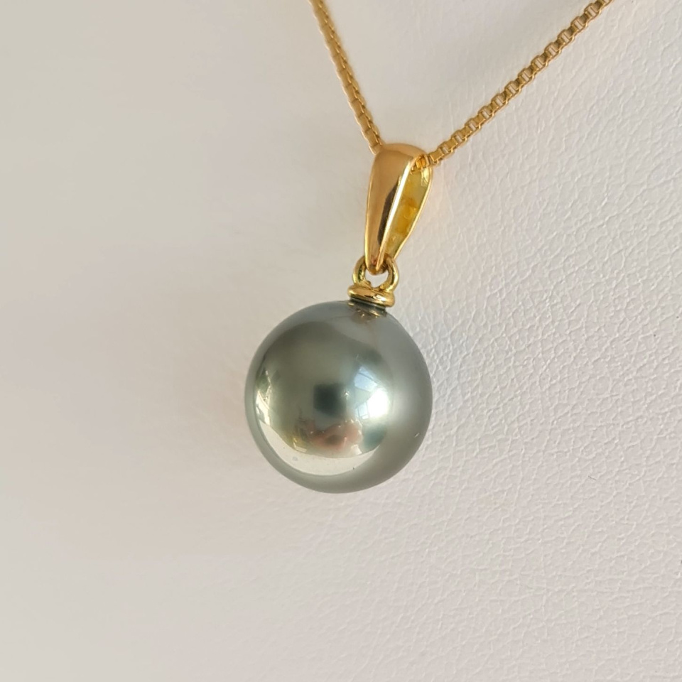 Belle de Jour - Pendentif Or Jaune et Perle de Tahiti d'Exception