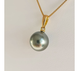 Belle de Jour - Pendentif Or Jaune et Perle de Tahiti d'Exception