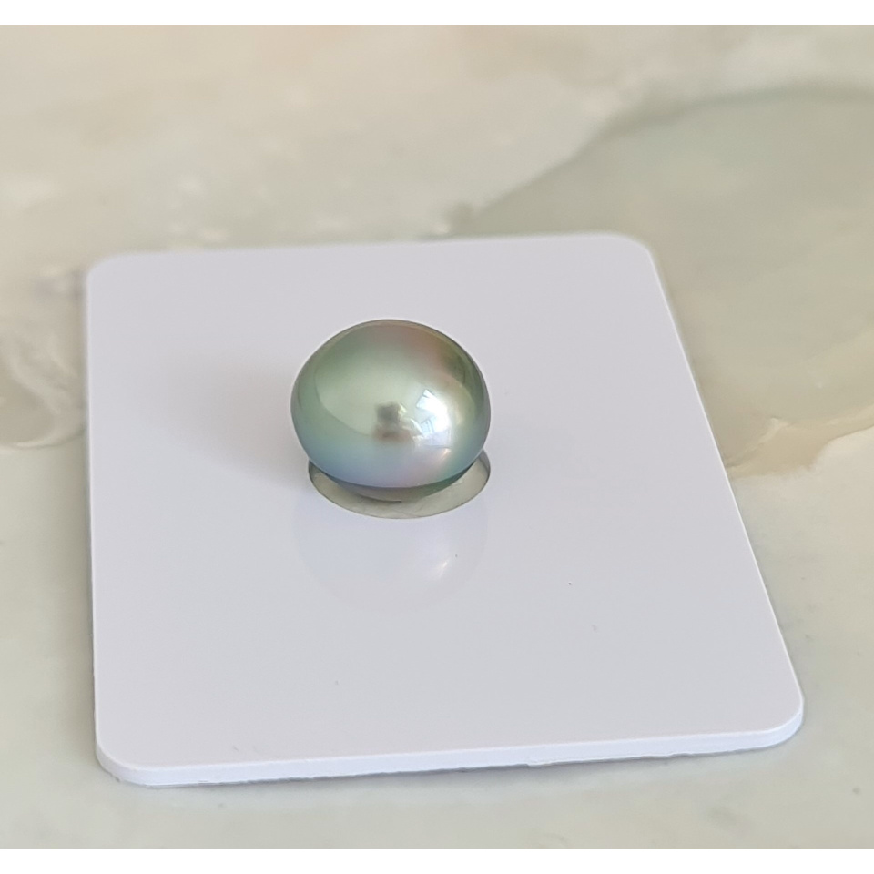 P6N12 - Véritable Perle de Culture de Tahiti