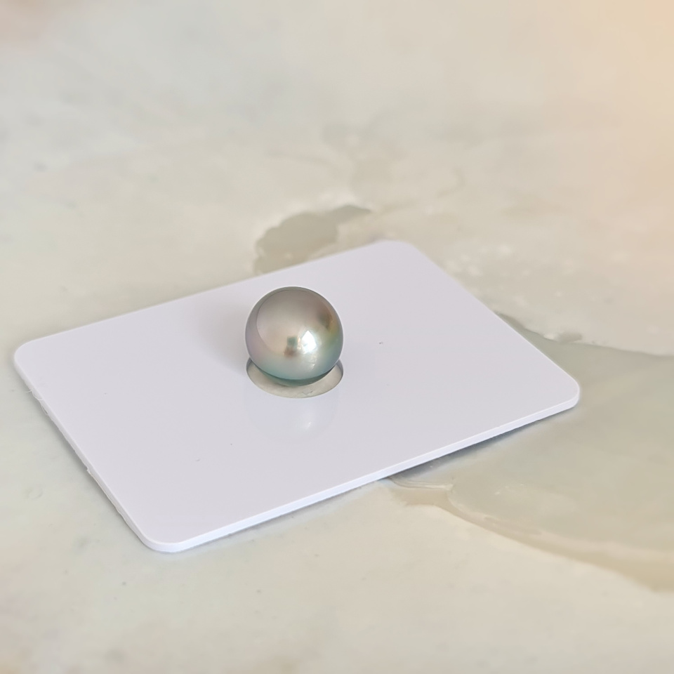 P6N12 - Véritable Perle de Culture de Tahiti