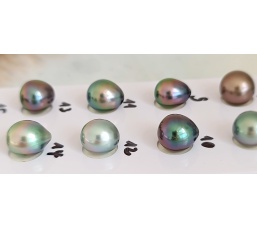 P6N12 - Véritable Perle de Culture de Tahiti