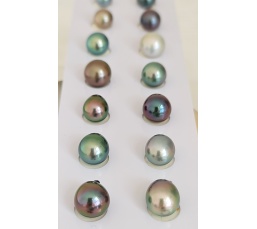 P6N12 - Véritable Perle de Culture de Tahiti