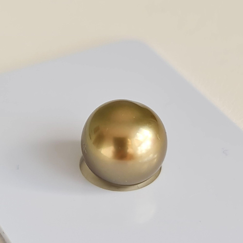 P15N8 - Véritable Perle de Culture de Tahiti d'Exception