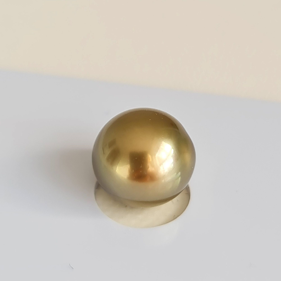 P15N8 - Véritable Perle de Culture de Tahiti d'Exception