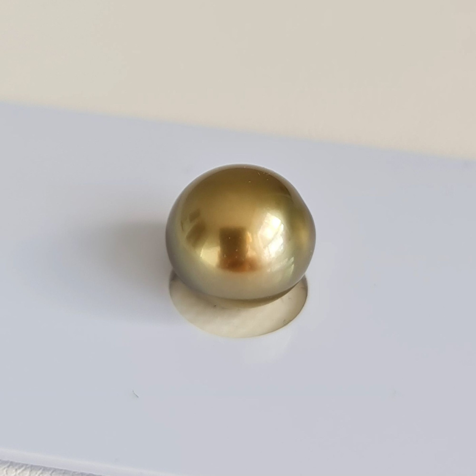 P15N8 - Véritable Perle de Culture de Tahiti d'Exception