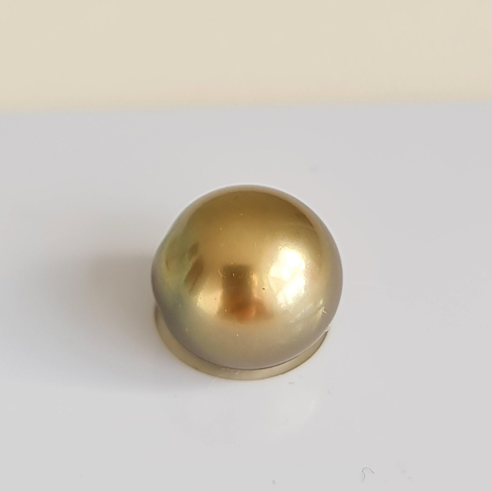 P15N8 - Véritable Perle de Culture de Tahiti d'Exception