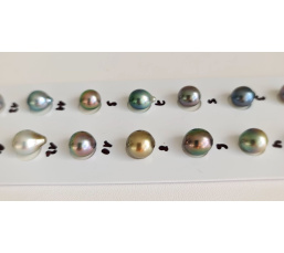 P15N8 - Véritable Perle de Culture de Tahiti d'Exception