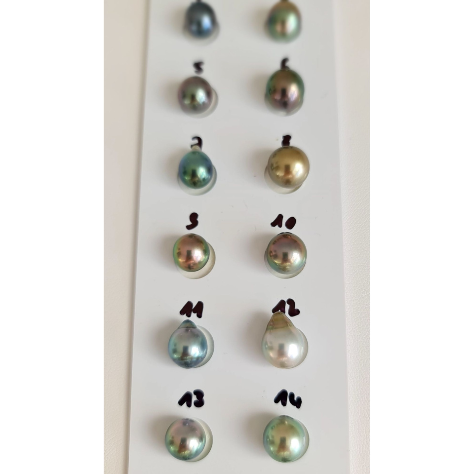 P15N11 - Véritable Perle de Culture de Tahiti d'Exception