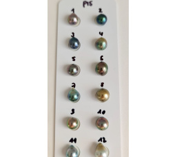 P15N9 - Véritable Perle de Culture de Tahiti d'Exception