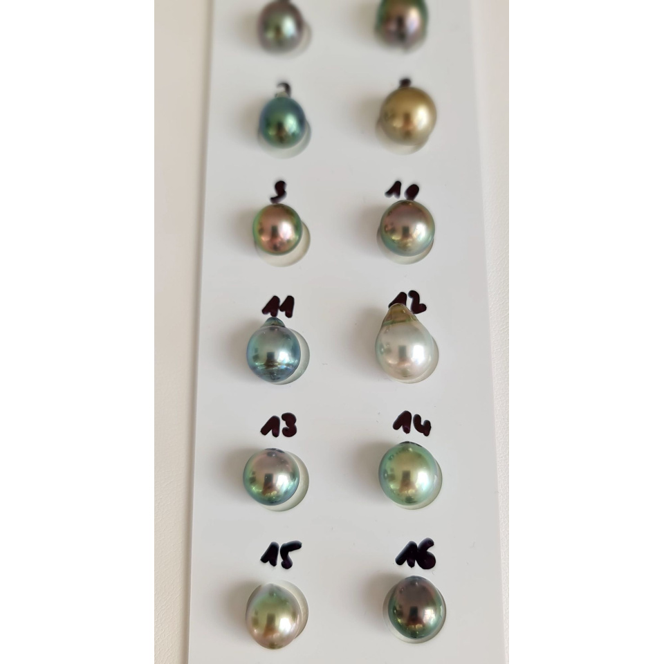 P15N11 - Véritable Perle de Culture de Tahiti d'Exception