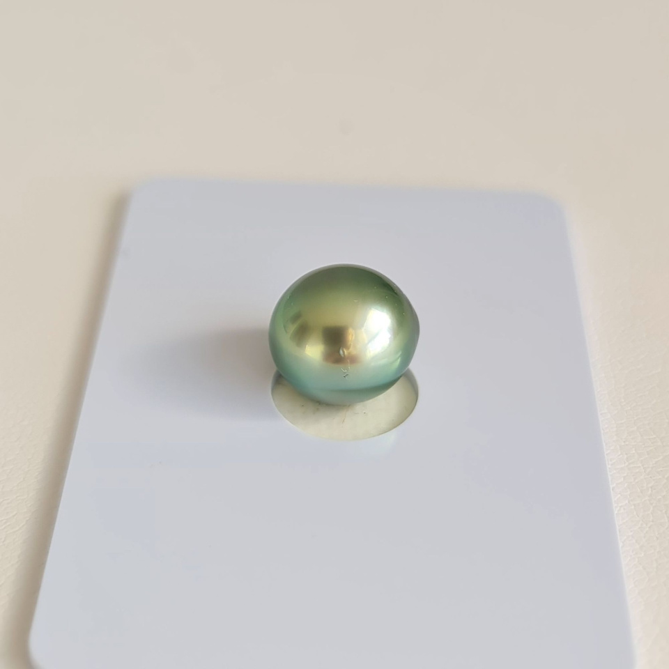 P15N14 - Véritable Perle de Culture de Tahiti d'Exception