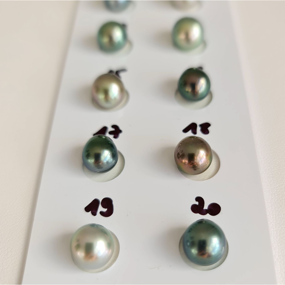 P15N19 - Véritable Perle de Culture de Tahiti d'Exception