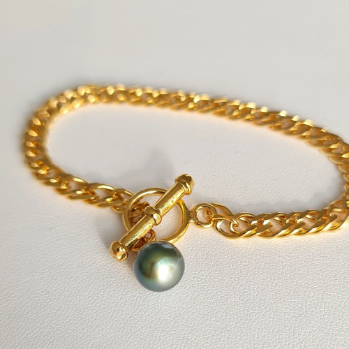 KIMISS Bracelet perlé extensible Bracelet de perles de 8 mm pour femmes